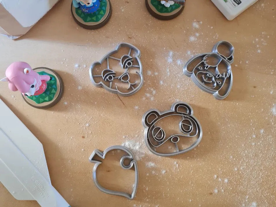 Emporte-pièces Animal Crossing SET - Cuisine Print