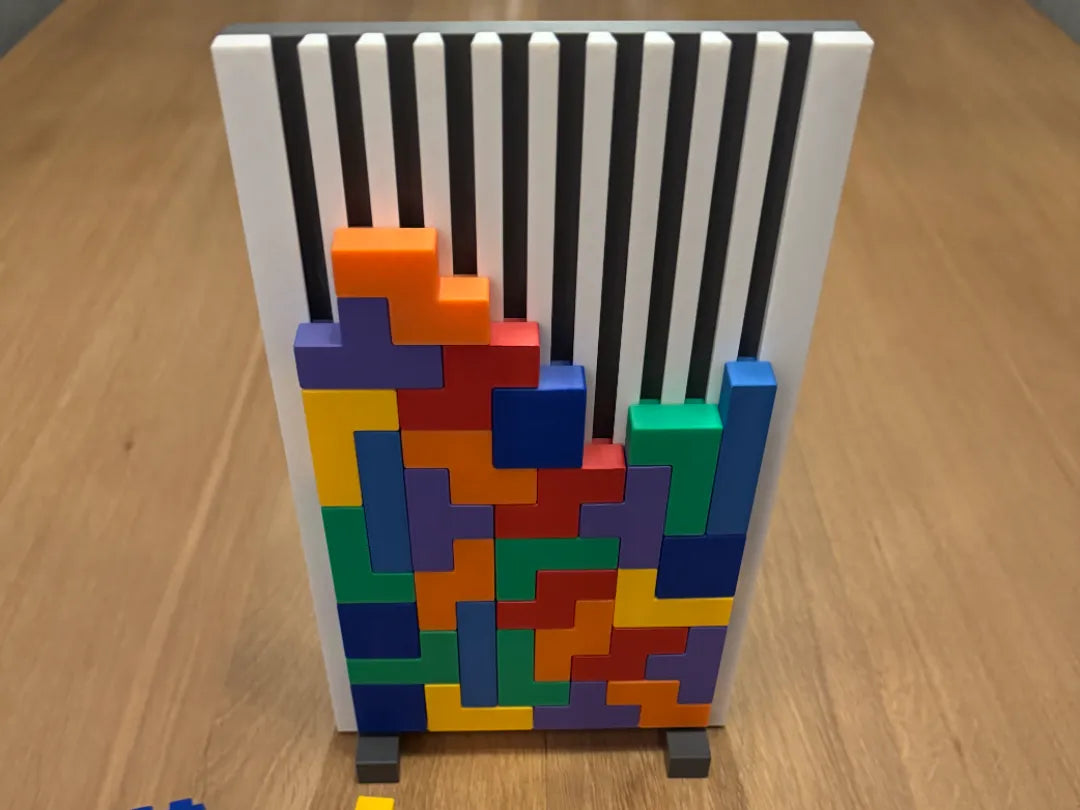 Jeu d'empilage pour enfants de style Tetris - Cadeau Print