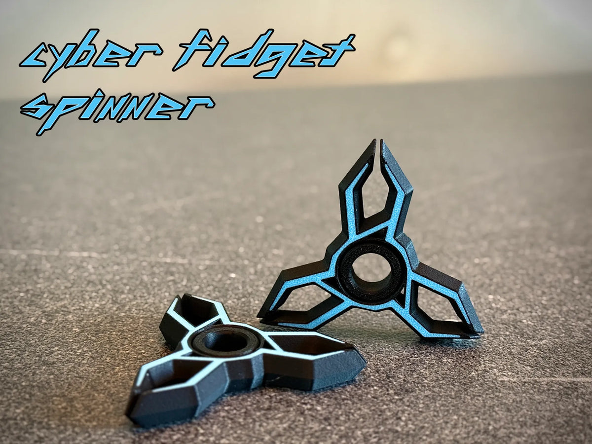 Cyber Fidget Spinner - Jeux Print