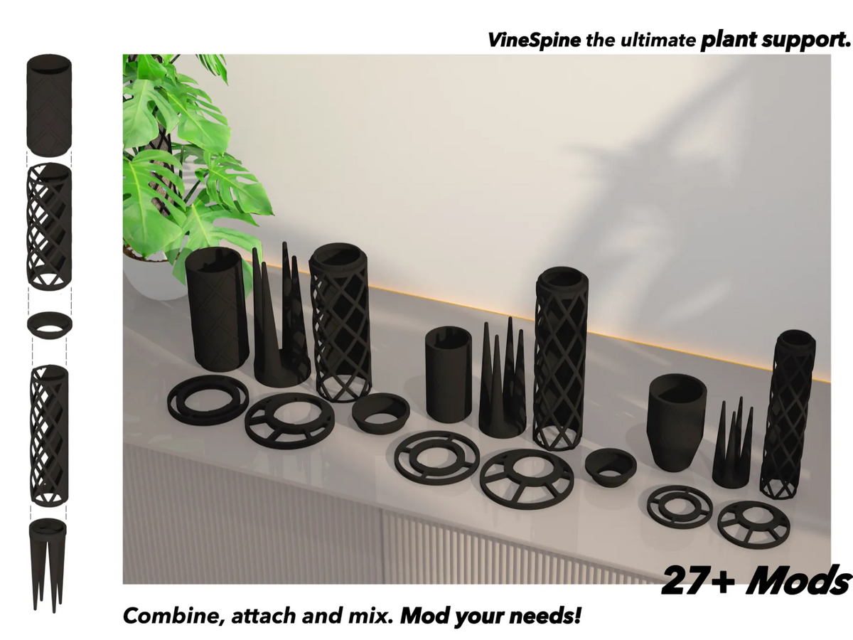 VineSpine Ultra - L'évolution du support pour plantes - Jardin Print