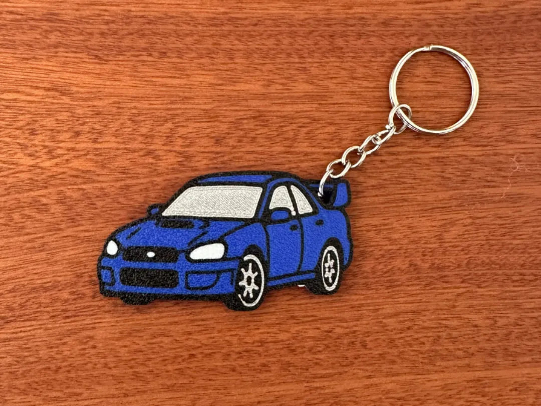 Porte-clés Subaru Impreza WRX Tooné - Auto Print