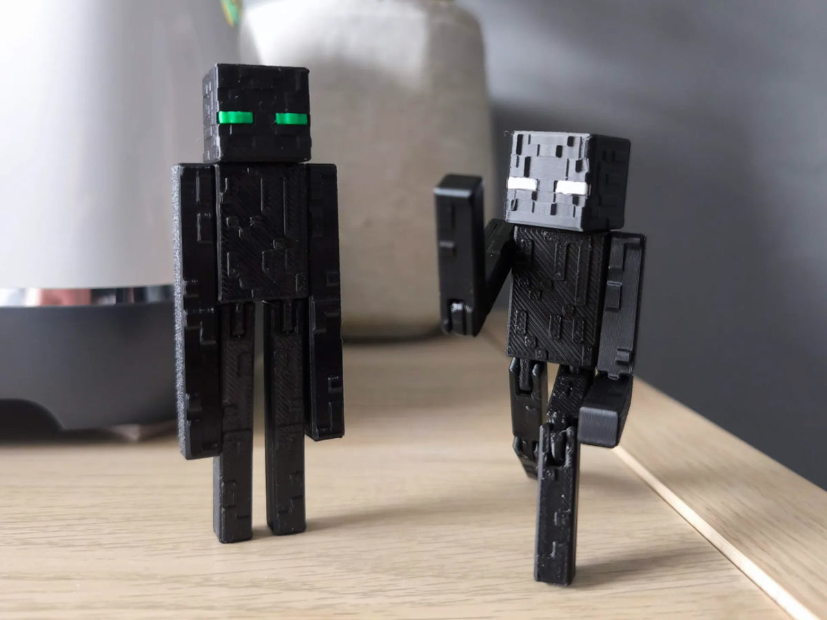 Enderman articulé Minecraft mis à jour Impression 45 min - Figurine Print