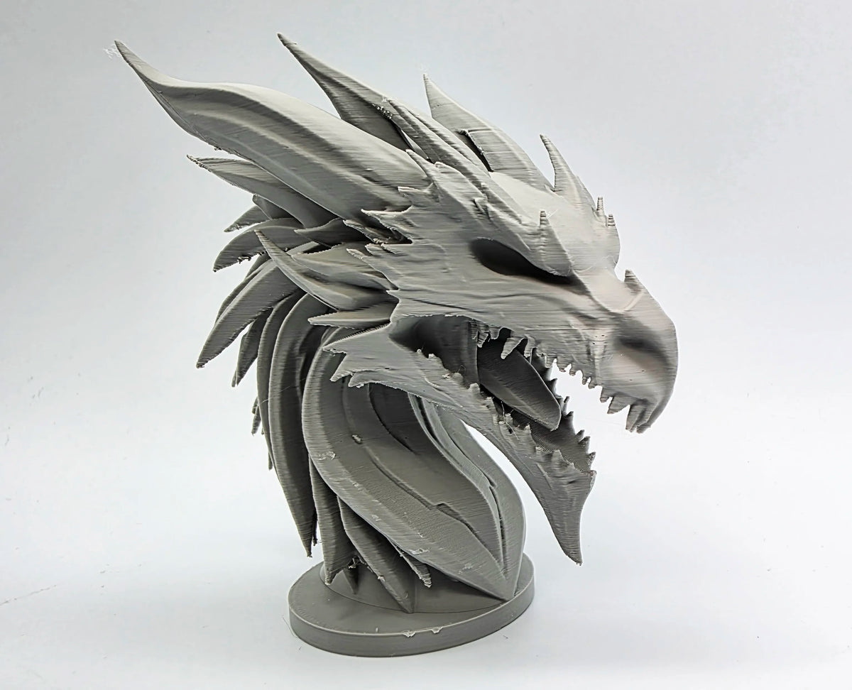 Buste de Dragon des Forêts - Figurine Print