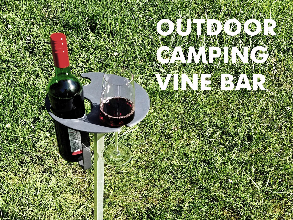 Bar à vin d'extérieur / Camping / Jardin / Table à vin - Voyage Print