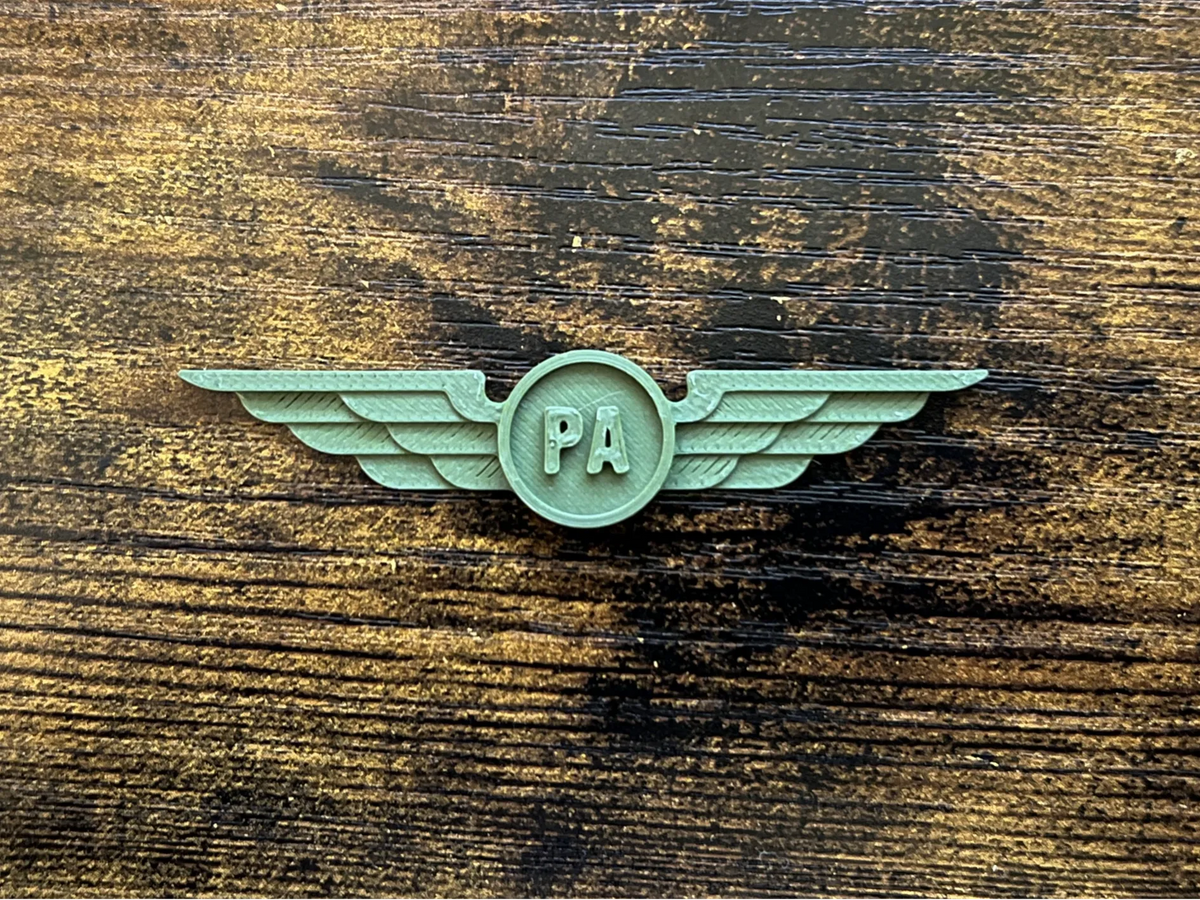 Épingle à Revers Ailes de Pilote - Personnalisable - Bijoux Print
