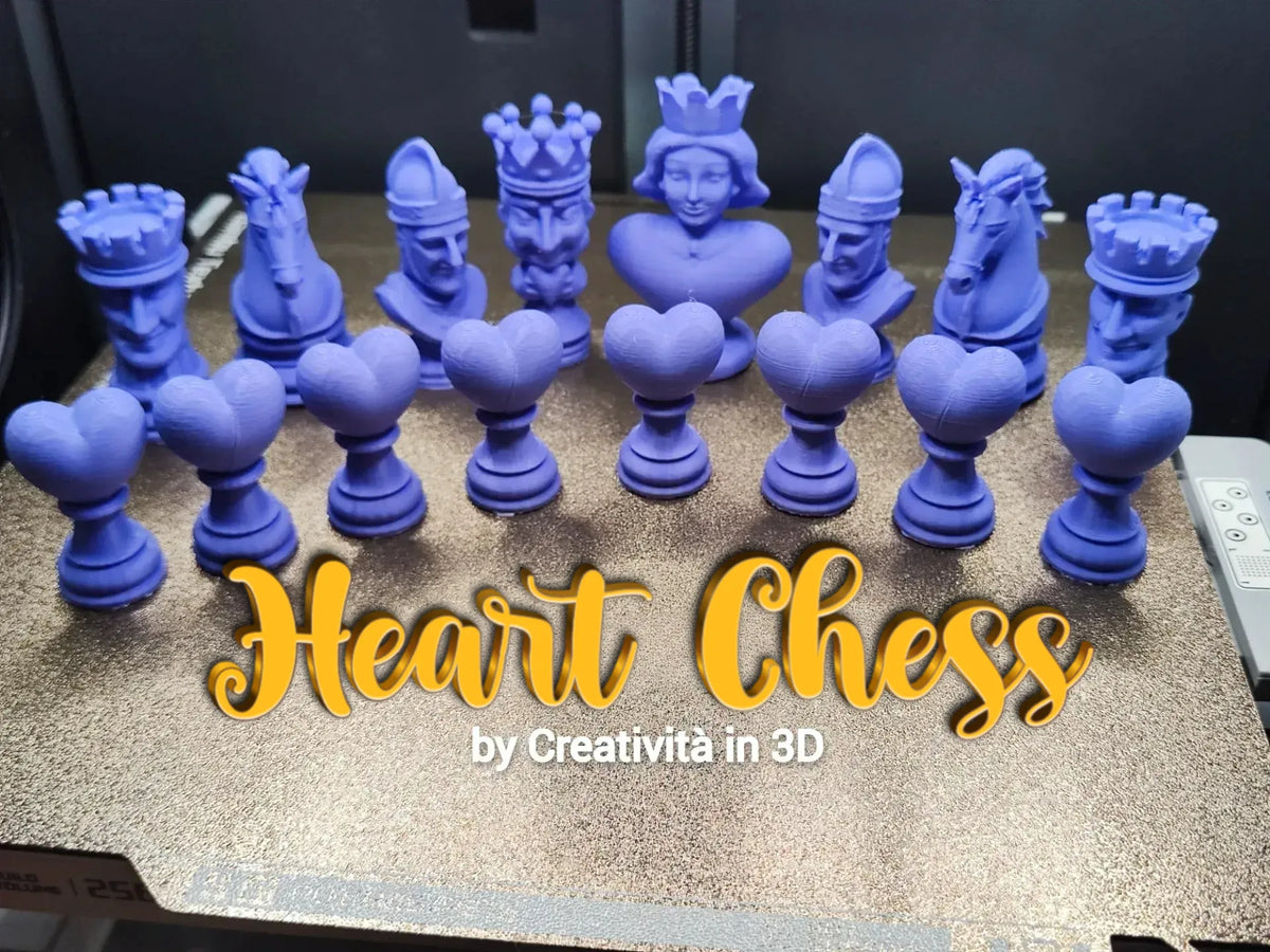 Échecs Cœur - Jeux Print