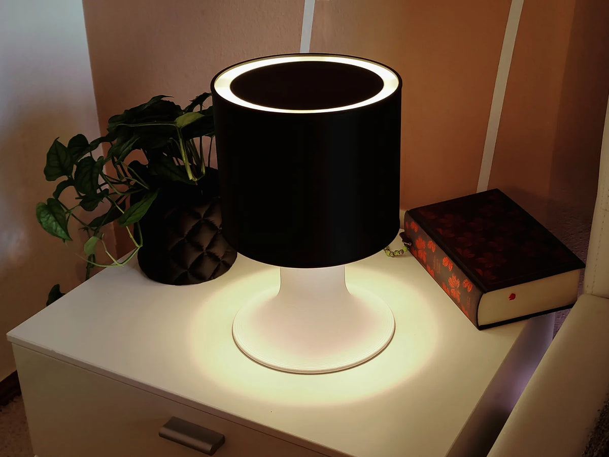 Lampe de table minimaliste – Modèle « Piston » - Auto Print