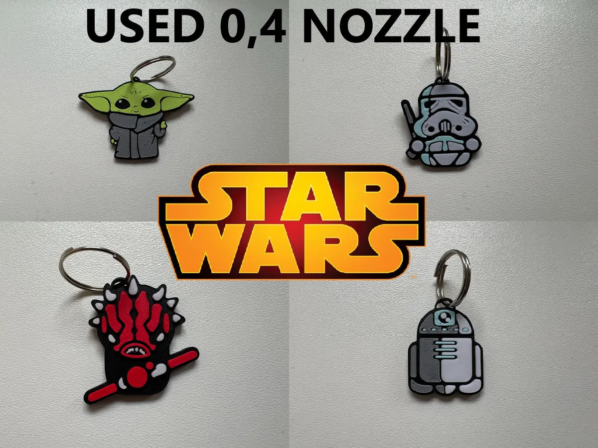 Porte-clés Star Wars – modèle 2 - Geek Print