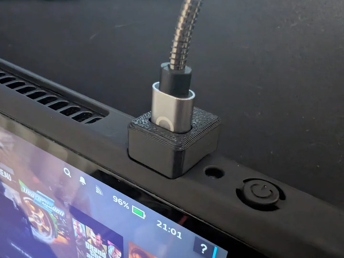 Soulagement du port USB-C pour étui Jsaux de Steam Deck - Tech Print
