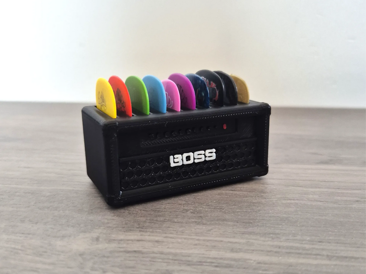 Support d'amplis pour médiators de guitare - Music Print