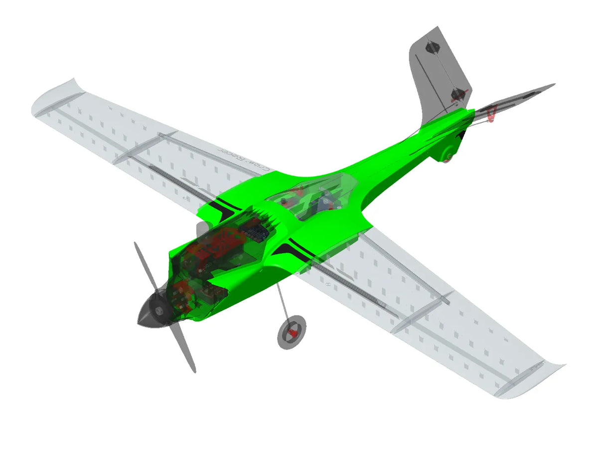 Avion de course FPV Crow Racer 750 mm - Fichiers de test - Tech Print