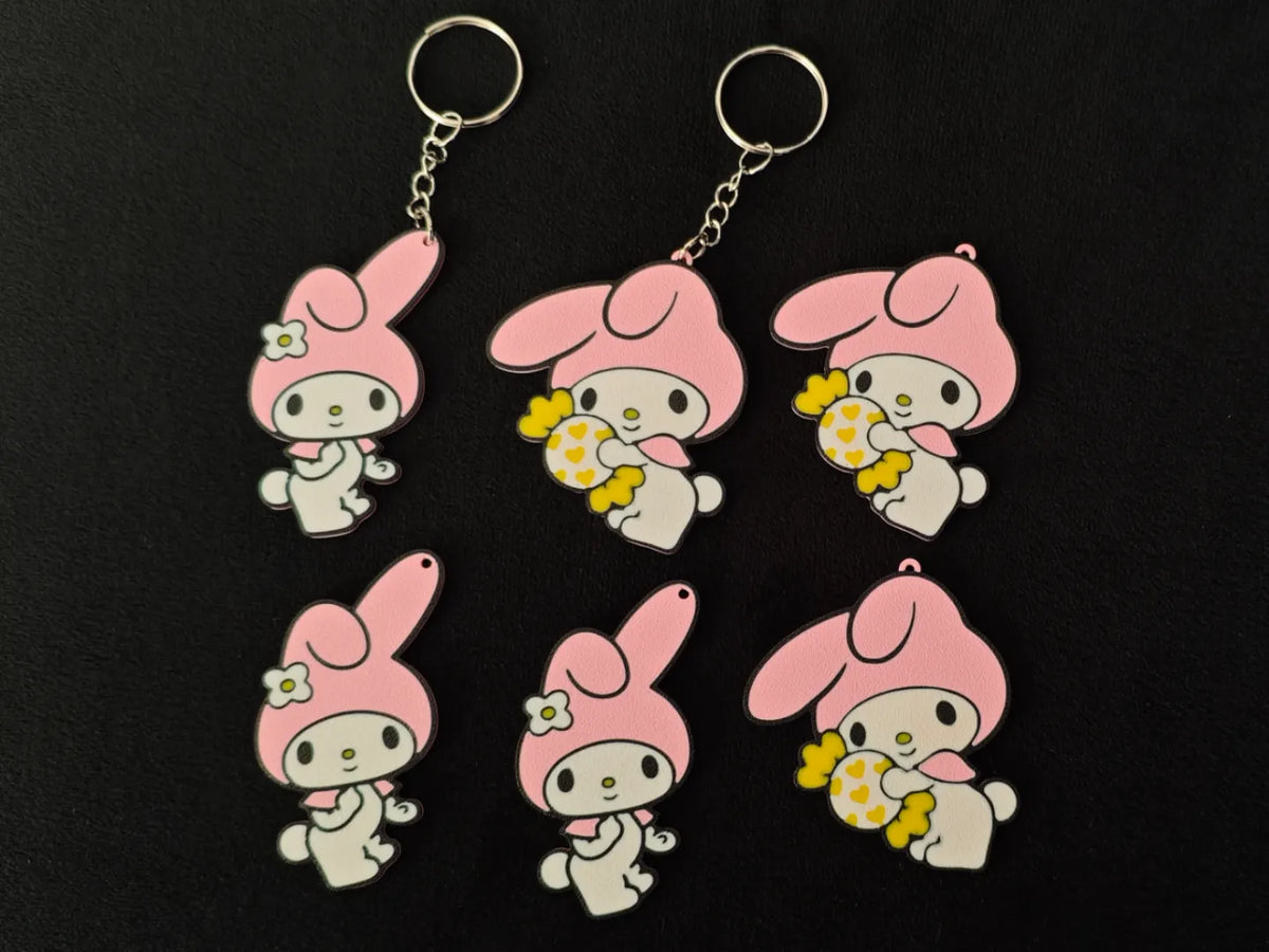 Porte-clés My Melody – 2 versions adorables incluses - Figurine Print