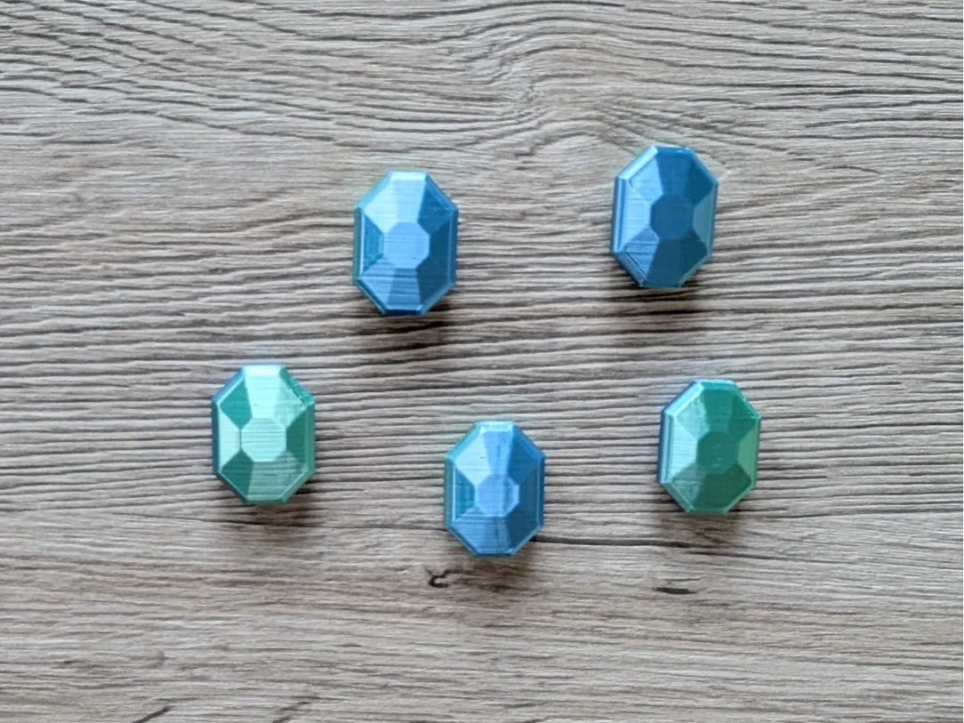 Diamant, saphir, émeraude : décorations de table de fête - Fêtes Print