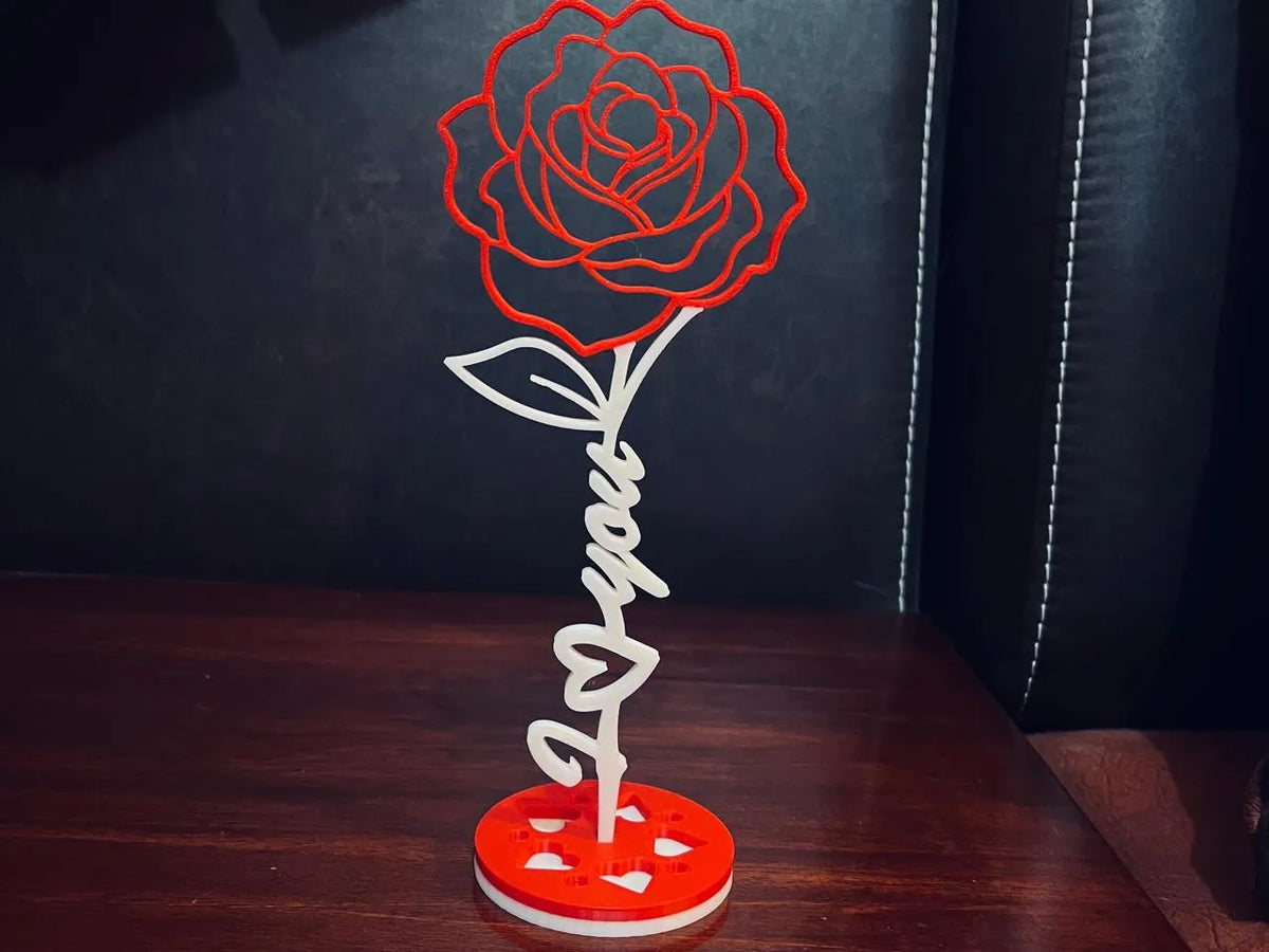 Rosa - Je t'aime - Fêtes Print