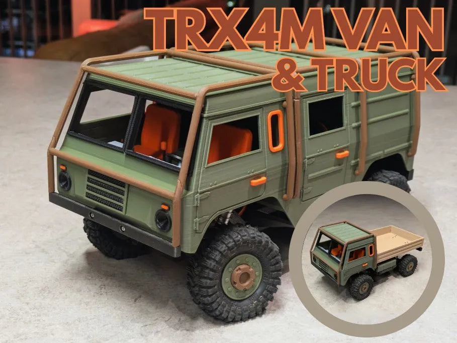 Fourgonnette et camion TRX4M - Auto Print