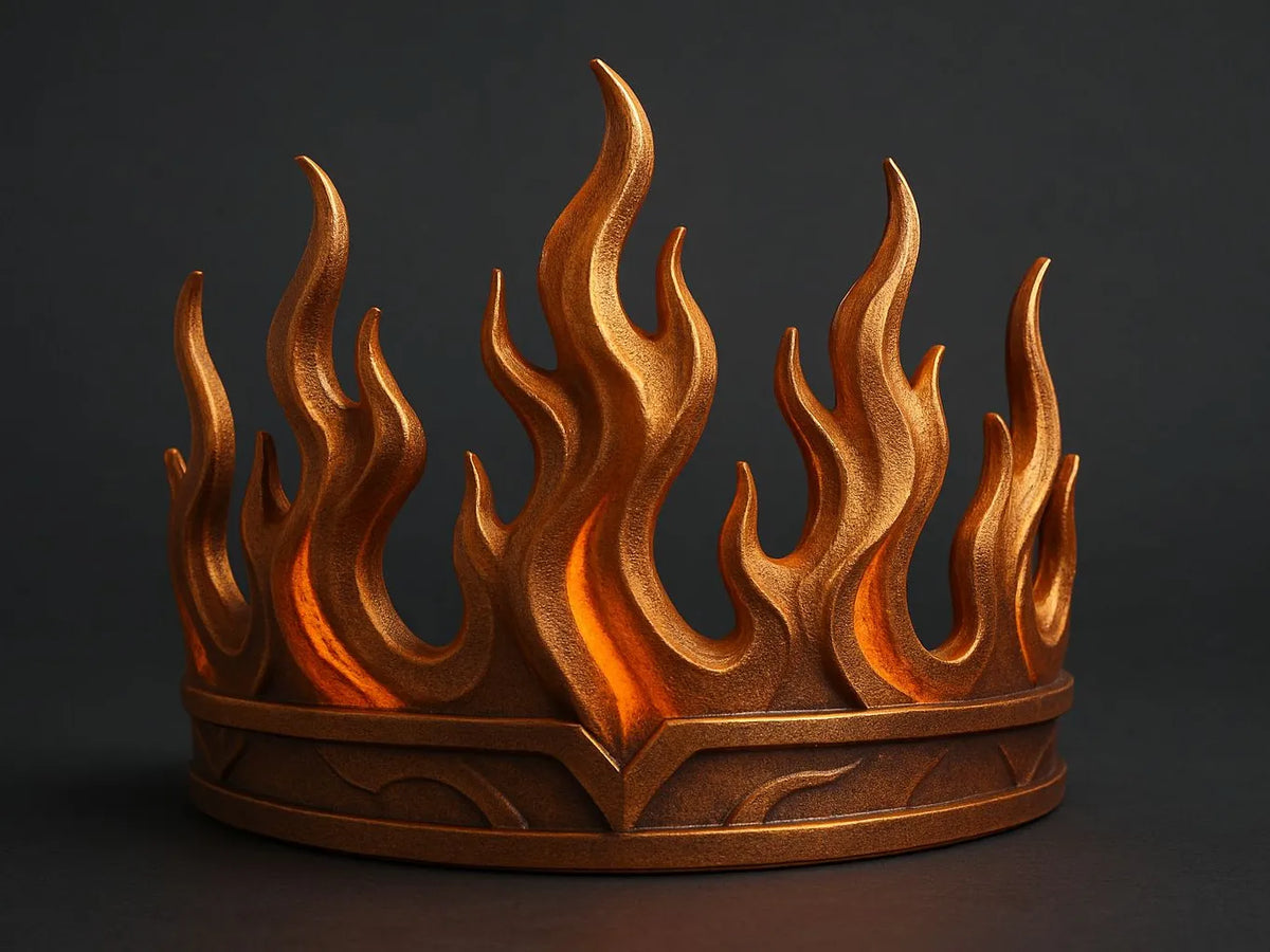 Reine des Enfers – Couronne de Flammes - Cosplay Print