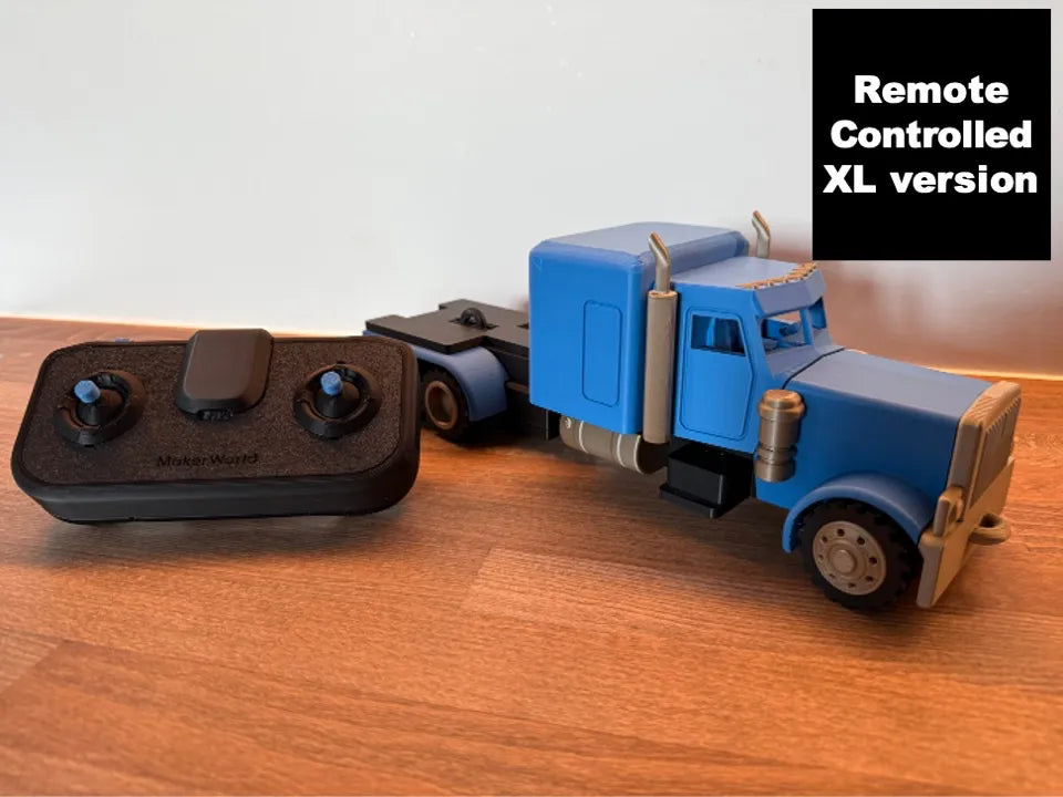 Camion RC avec améliorations enfichables - Maquette Print