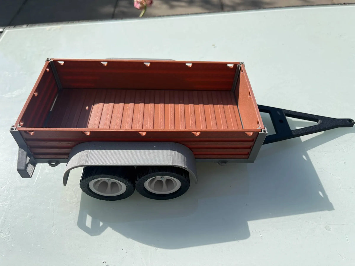 Remorque pour voiture de rallye tout-terrain RC 1:10, 1:12 - Auto Print