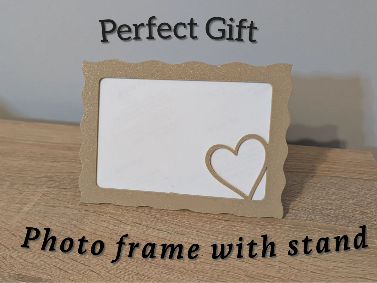 Cadre photo avec support - 10x15 (4" x 6") - Cadeau Print