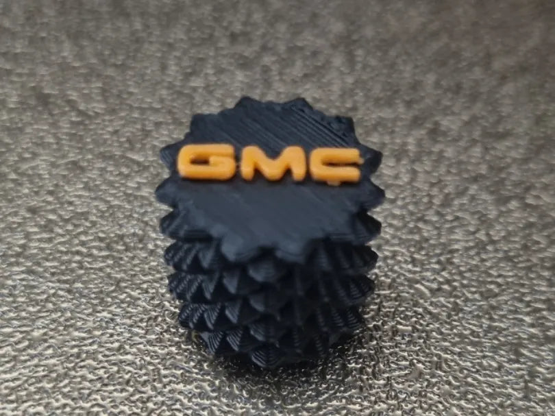 Cache-valve de pneu logo GMC - Auto Print