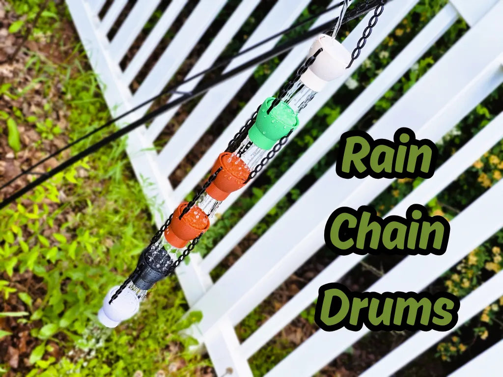 Chaînes de pluie tambourines - Music Print