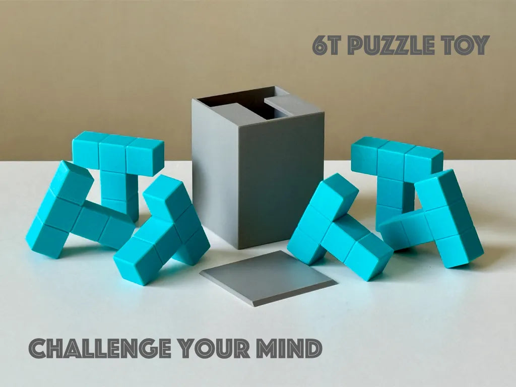 Jouet de puzzle 6T | Défiez votre esprit - Jeux Print