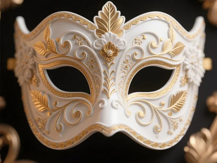 Masque vénitien orné décoratif - Cosplay Print