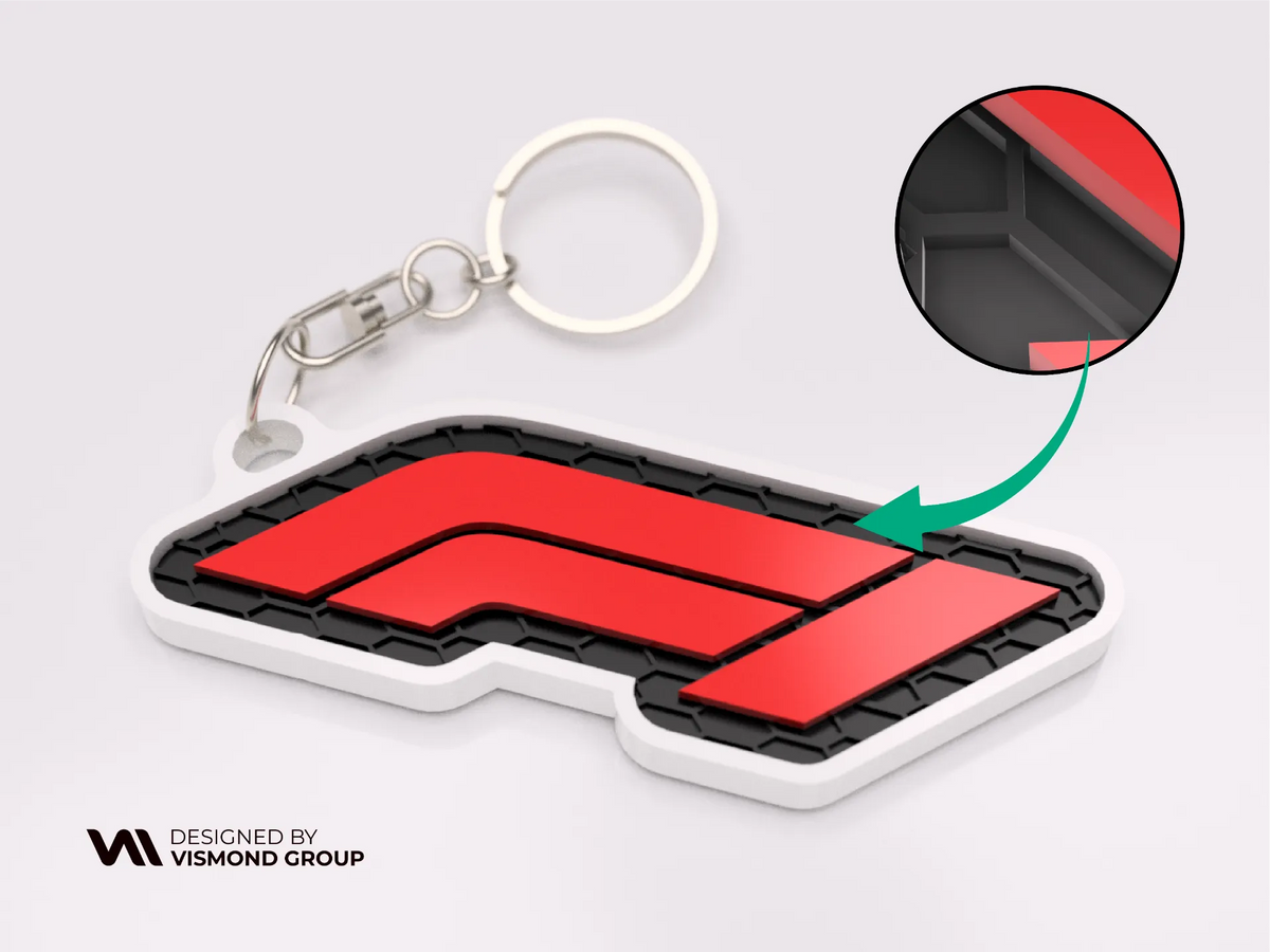 Porte-clés de Formule 1 - Auto Print