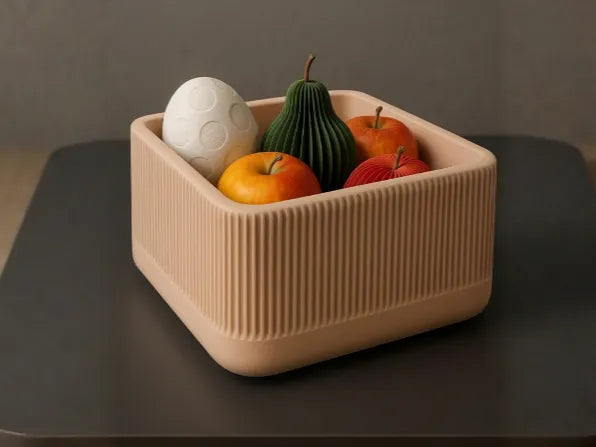 Coupe À Fruits Japandi - Coupe À CLÉS - Design Moderne - Cadeau Print