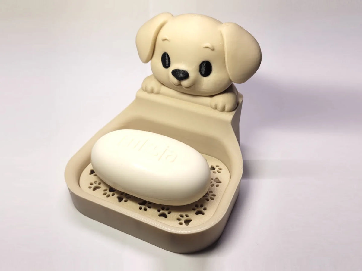 Adorable Porte-Savon Chiot - Maison Print