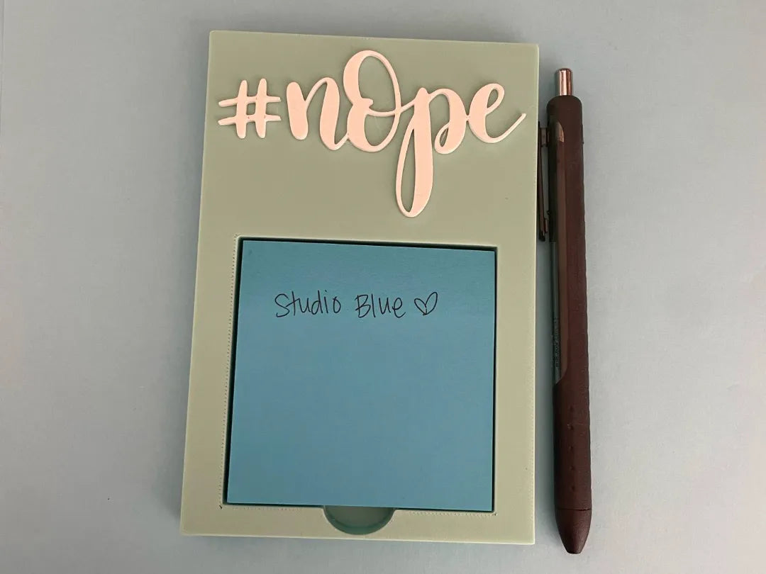 Support adhésif #nope - Bureau Print