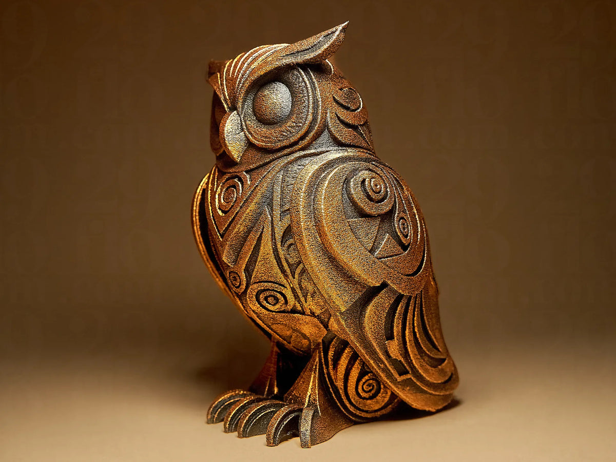Sculpture de Chouette Design - Art Print