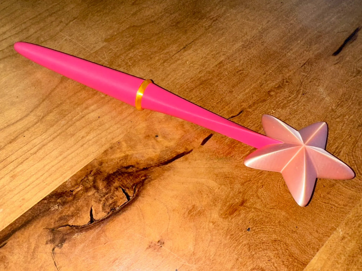 Baguette magique de princesse imprimée en 4 parties - Cosplay Print