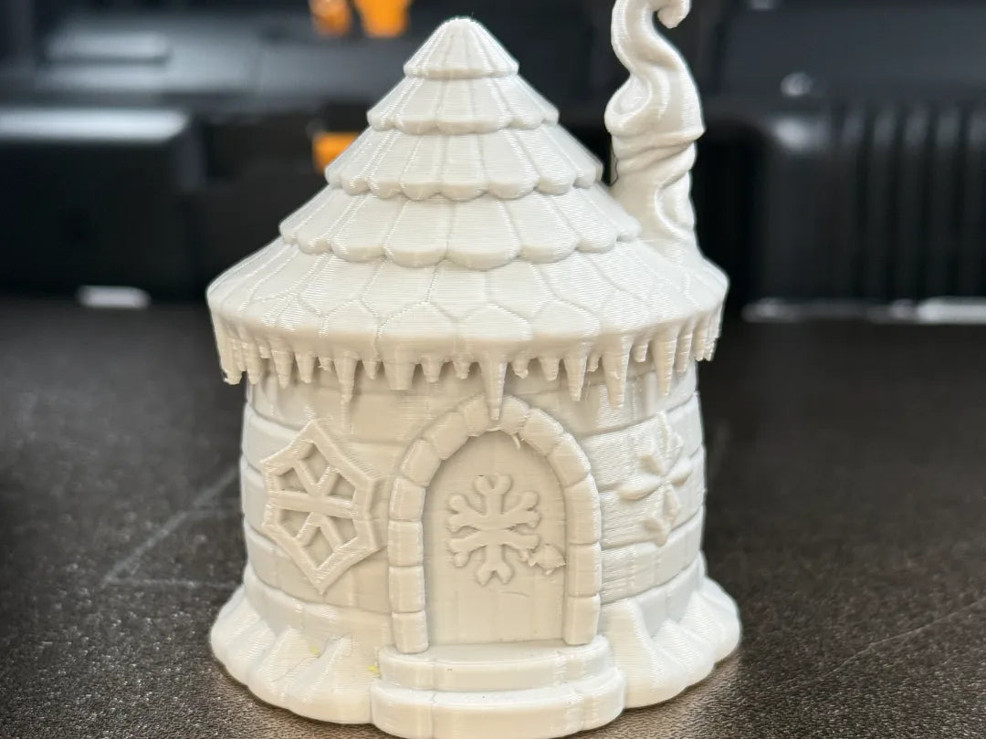 La Maison de Glace de la Fée d'Hiver - Maquette Print
