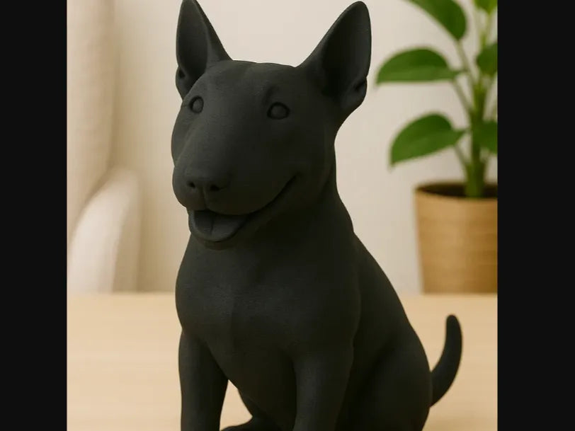 Chien Bouledogue Anglais Figurine - Figurine Print