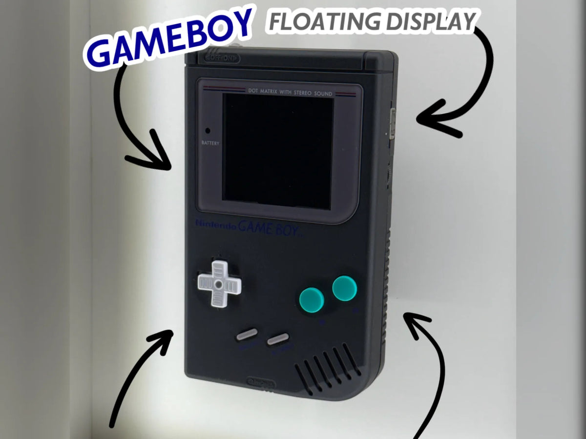 Adaptateur de cartouche d'affichage flottant Game Boy - Tech Print