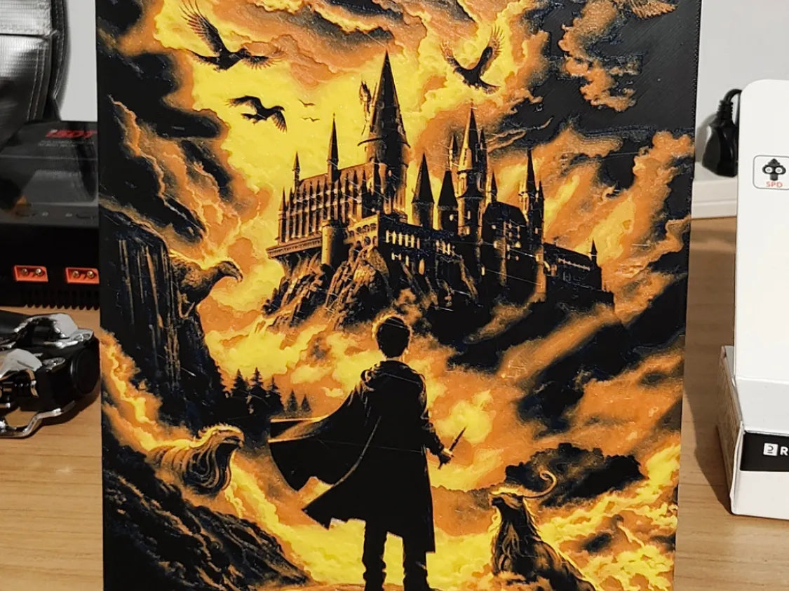 Harry Potter, le Creuset de Poudlard - Geek Print