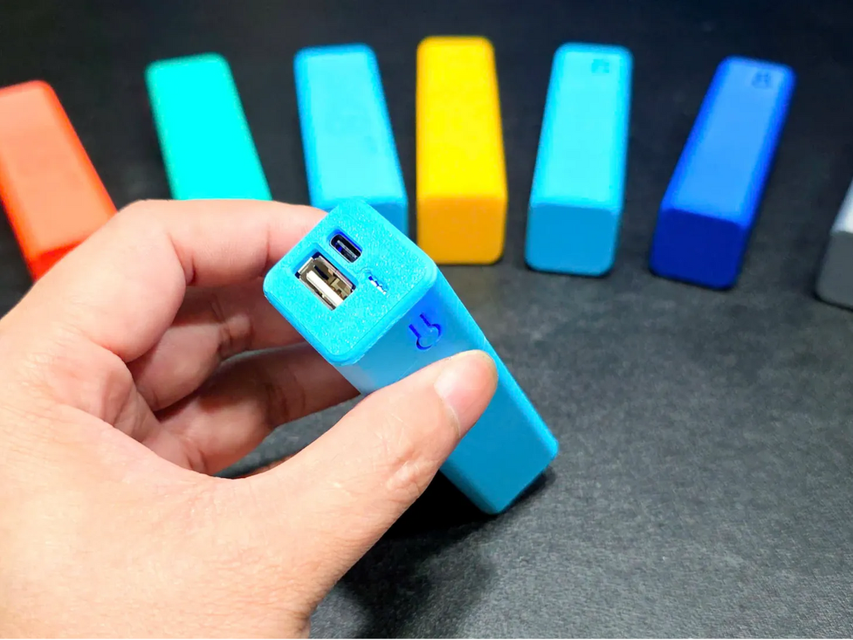 DIY Banque d'alimentation simple 5000mah mini d'urgence - Tech Print