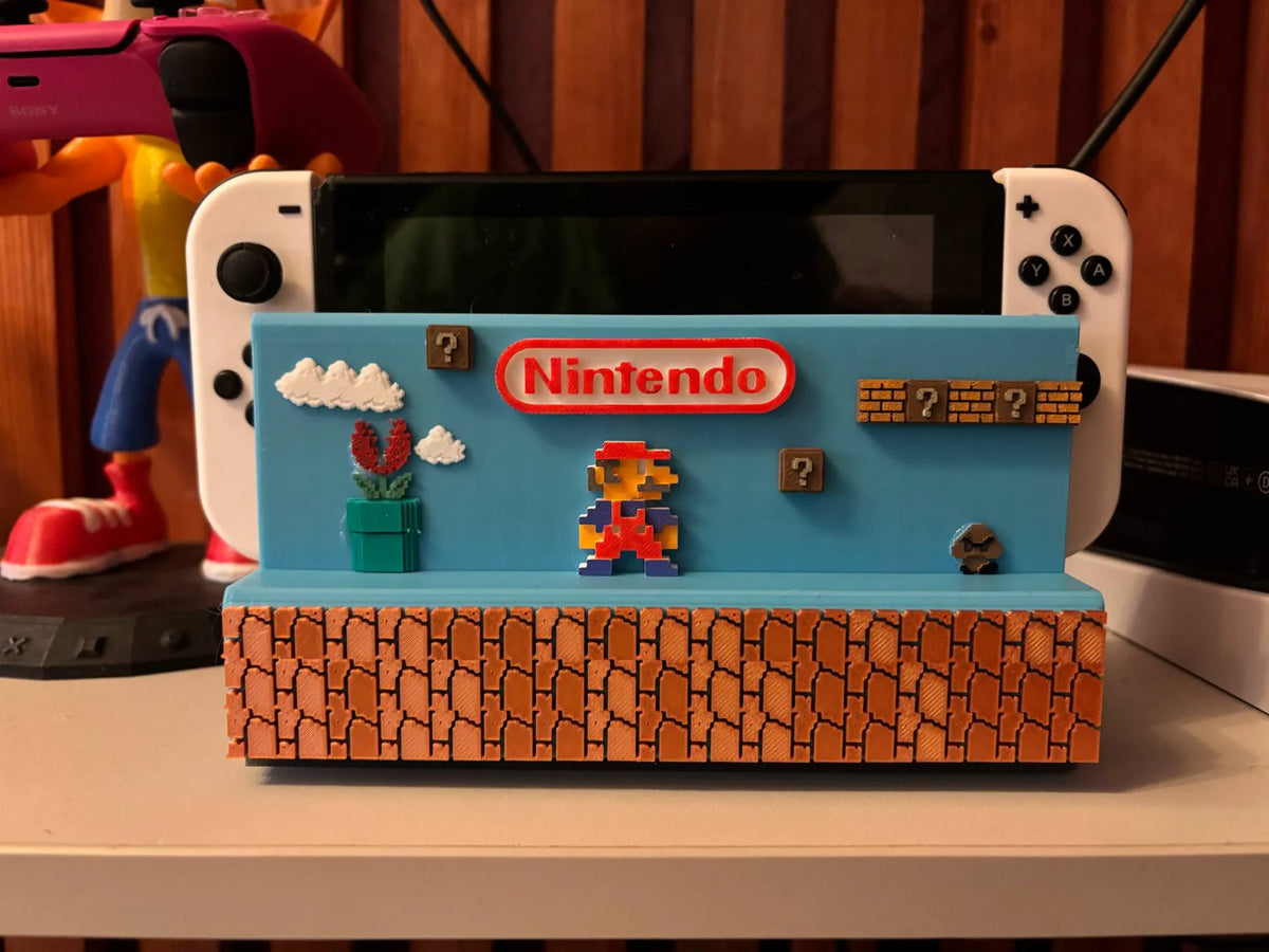 Station d'accueil Nintendo Switch avec coque Mario Bros - Tech Print