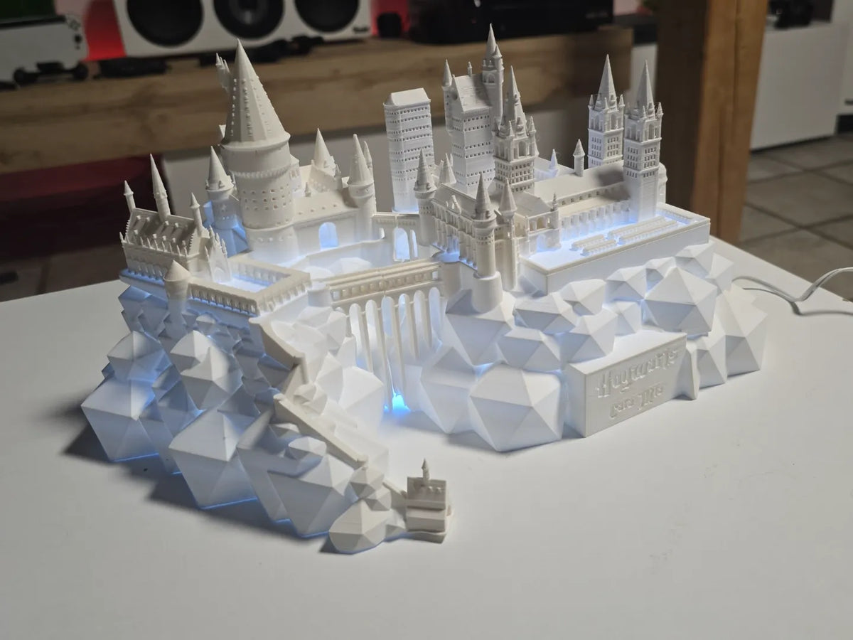 Le château de Poudlard de Harry Potter - Geek Print