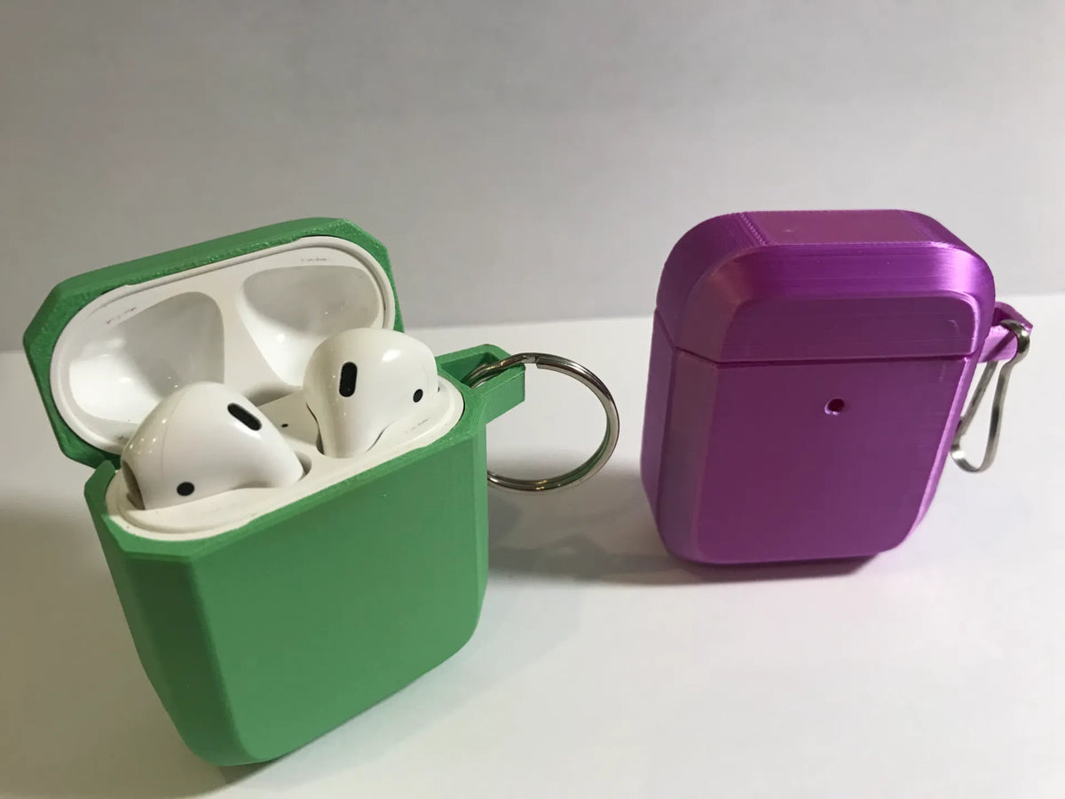 Porte-clés Étui AirPods 1/2 à bords plats - Voyage Print