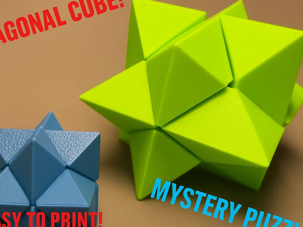 Cube octogonal – Mystère Puzzle – Fidget - Jeux Print