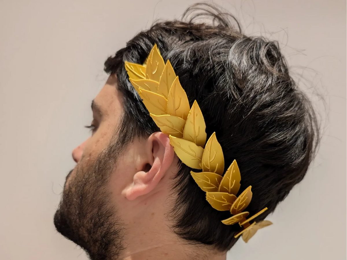 Couronne de laurier romaine – modèle 2 - Maquette Print