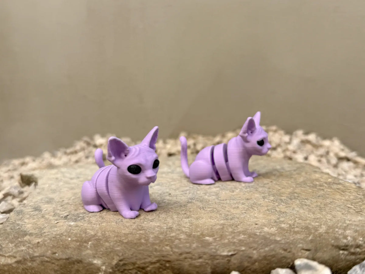 Chat Sphynx Flexi - Figurine Print