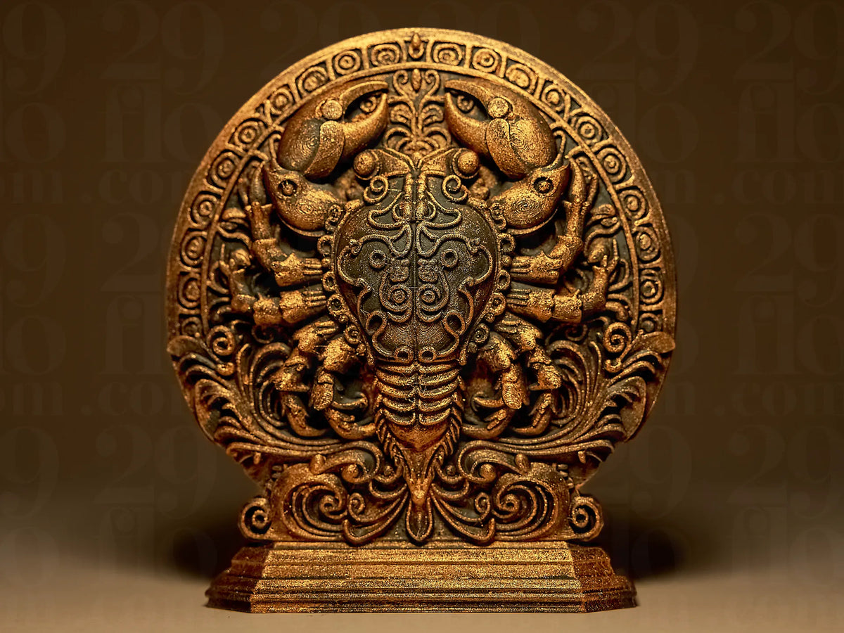 Cancer - l'Écrivain - Série Zodiacale - Art Print