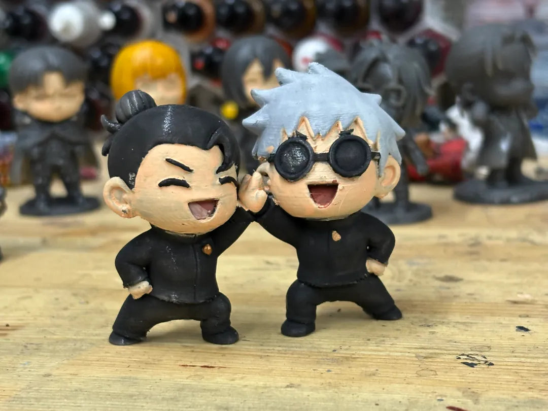 Gojo et Suguru Geto Jujutsu Kaisen - Figurine Print