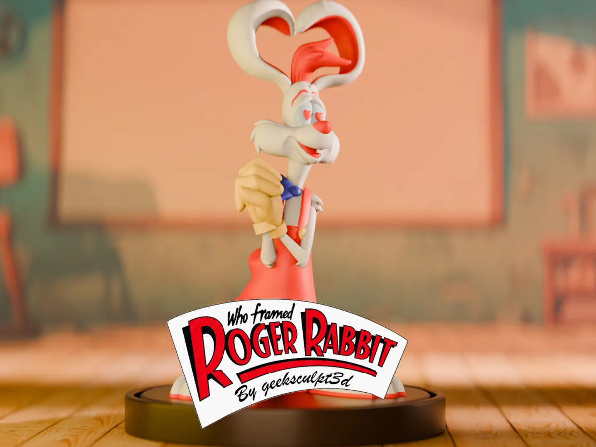 Qui a tué Roger Rabbit - Figurine Roger Rabbit - Figurine Print