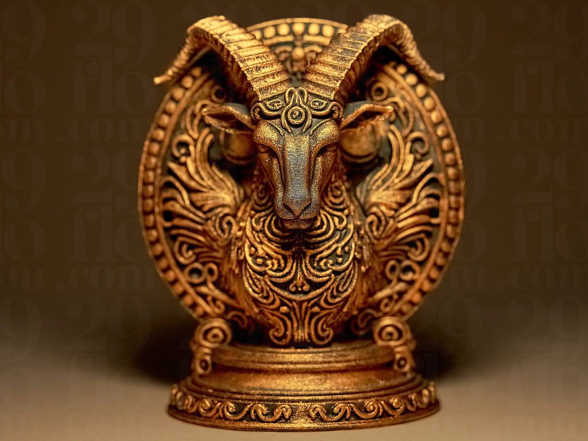 Capricorne - LA Chèvre - Série Zodiacale - Art Print