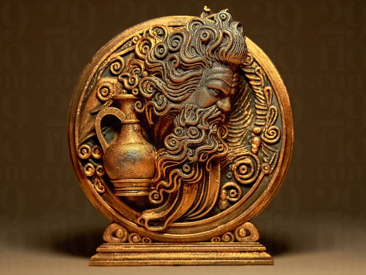 Verseau - Le Porteur d'Eau - Série Zodiacale - Art Print