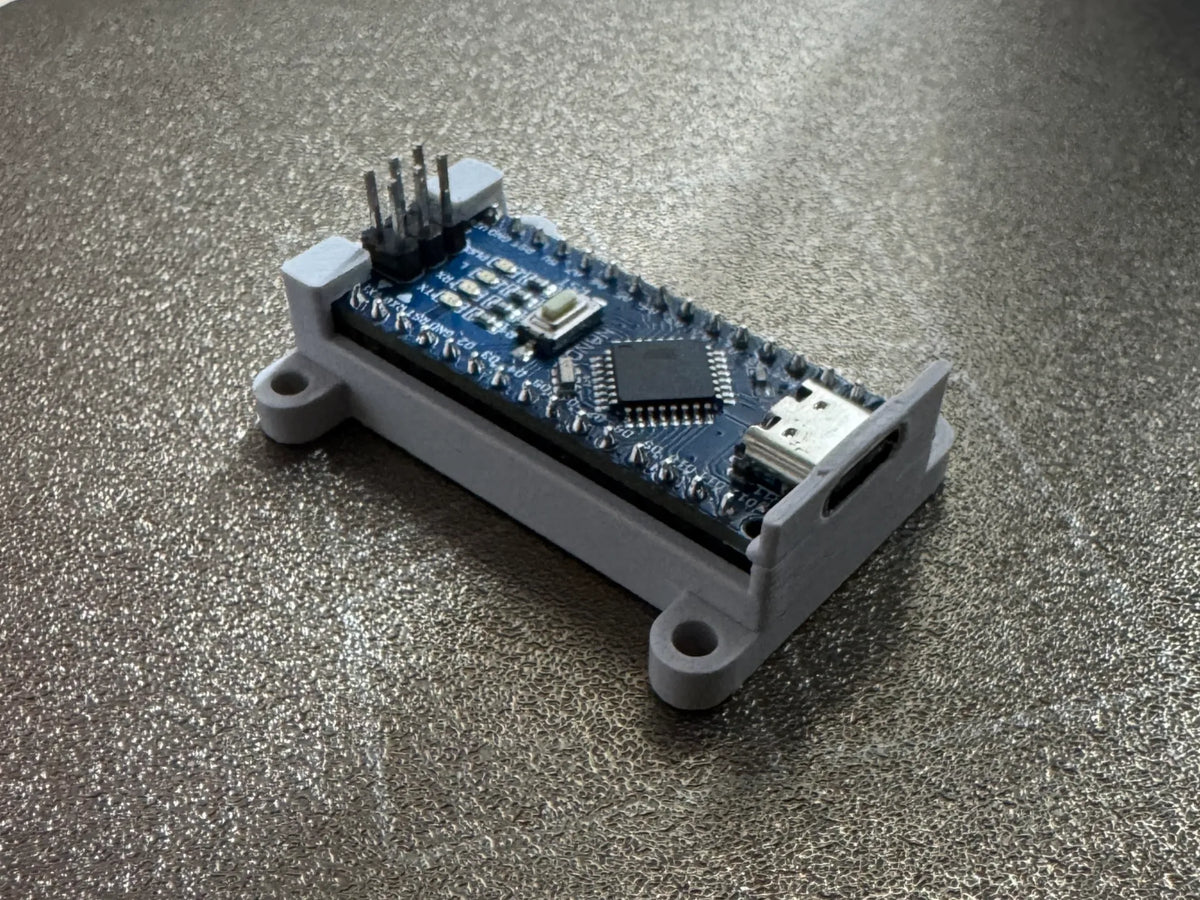 Support de microcontrôleur Arduino Nano (USB-C) - Tech Print